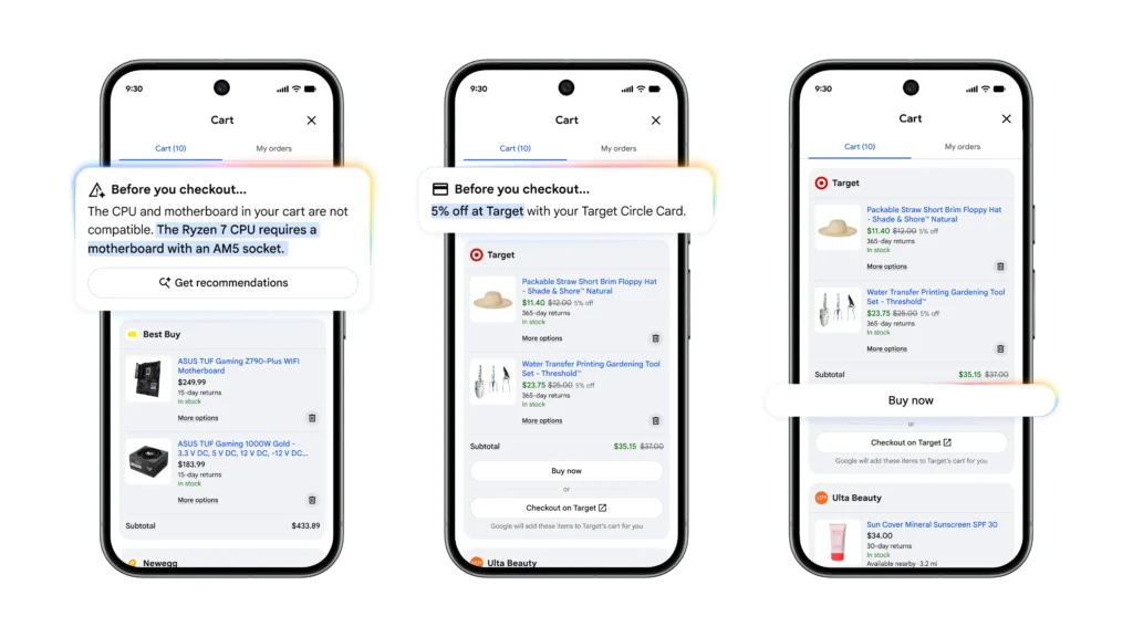 Google Announces New Universal Cart At I/O