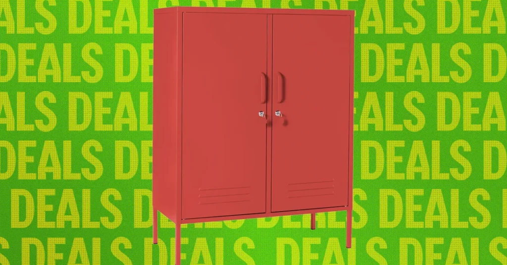 Mustard Made Storage Lockers Are on a Rare Sale Through May 31